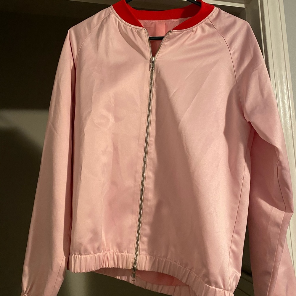 Vintage Satin Babe Bomber View 2